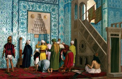 Błękitny Meczet autorstwa Jean Leon Gerome