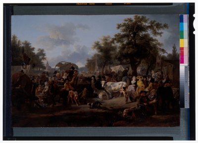 Jarmark wiejski autorstwa Jean Louis (1744-1829) De Marne