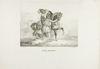 Ranna Lara autorstwa Jean Louis André Théodore Géricault