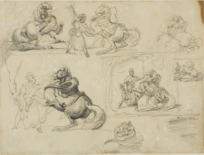 Badania autorstwa Jean Louis André Théodore Géricault