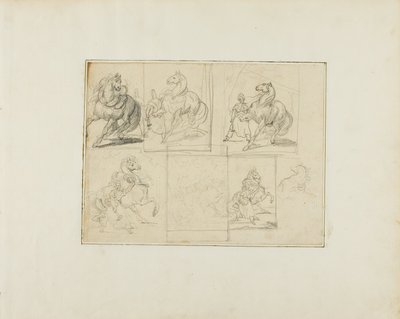 Badania autorstwa Jean Louis André Théodore Géricault
