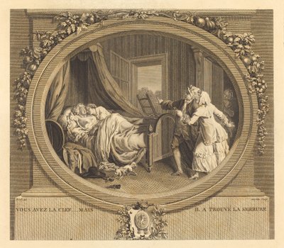 Masz klucz, ale on znalazł zamek autorstwa Jean Louis Anselin after Antoine Borel