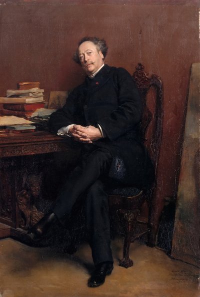 Alexandre Dumas, syn 1824-1895 autorstwa Jean Louis Ernest Meissonier