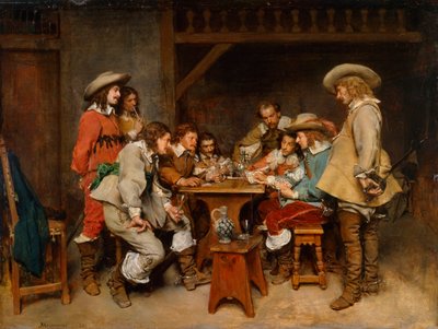 „Niewinni i ostrzyciele kart”, 1861 autorstwa Jean Louis Ernest Meissonier