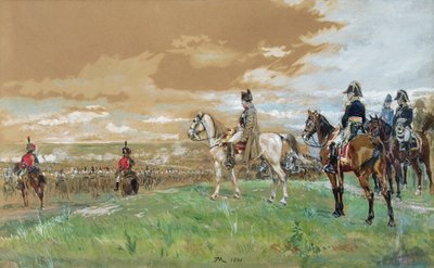 Jena (Napoleon na koniu) 1880 autorstwa Jean Louis Ernest Meissonier