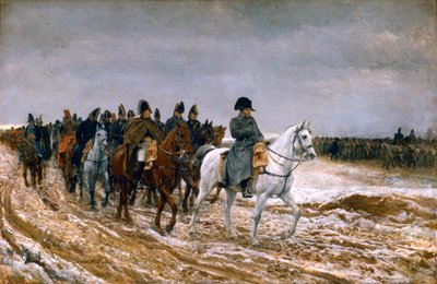 „Kampania francuska 1814”, 1864 r autorstwa Jean Louis Ernest Meissonier