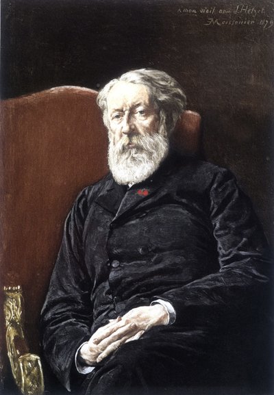 Portret Hetzla autorstwa Meissonniera z 1879 r., „Les Hommes d