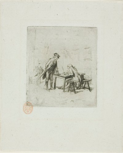Sierżant Reporter autorstwa Jean Louis Ernest Meissonier