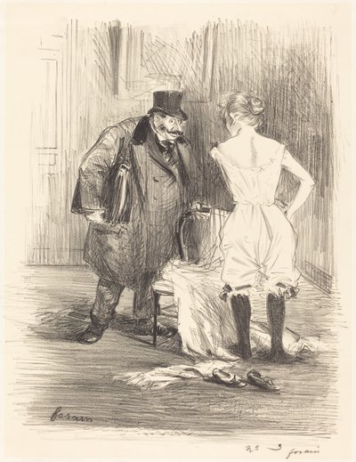 Napad autorstwa Jean Louis Forain