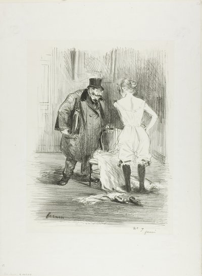 Napad autorstwa Jean Louis Forain