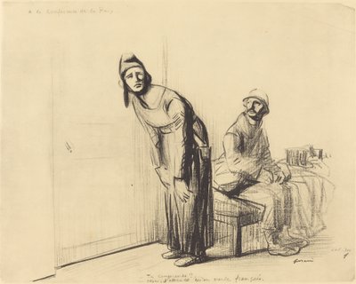 Na Konferencji Pokojowej autorstwa Jean Louis Forain