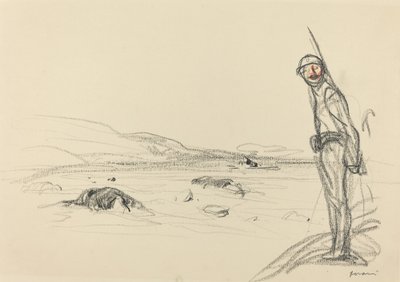Wzdłuż Marny autorstwa Jean Louis Forain