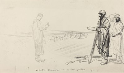 Przed Szampanią - Ostatnie modlitwy, ok. godz. 19141919. autorstwa Jean Louis Forain