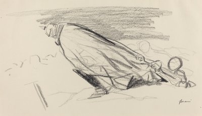Te z pierwszej godziny. Rozpłodnik! skąd jesteśmy od nowej wojny... ...,ok. 19141919. autorstwa Jean Louis Forain
