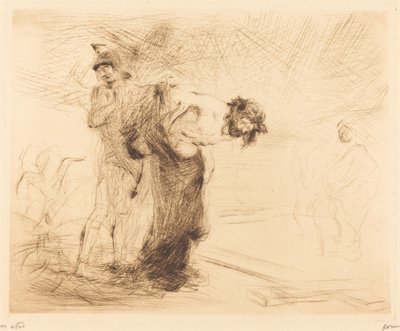 Chrystus odarty z szat autorstwa Jean Louis Forain