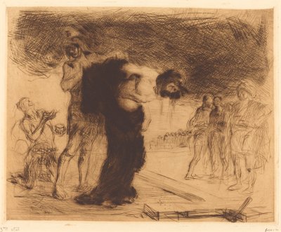 Chrystus odarty z szat autorstwa Jean Louis Forain