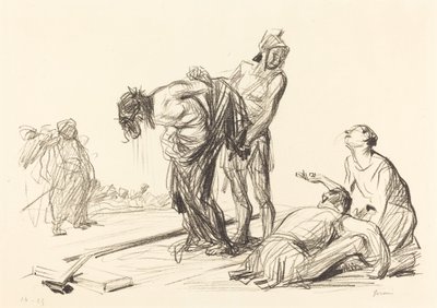 Chrystus odarty z szat autorstwa Jean Louis Forain