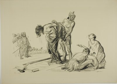Chrystus odarty z szat autorstwa Jean Louis Forain