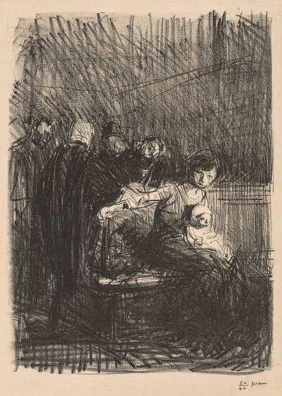 Wnęka Sądu autorstwa Jean Louis Forain