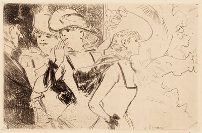 Folies Bergeresta autorstwa Jean Louis Forain