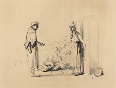 Ukrywanie „Ludwika” autorstwa Jean Louis Forain