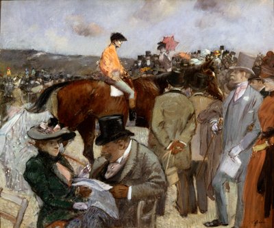 Wyścigi konne, 1888. autorstwa Jean Louis Forain