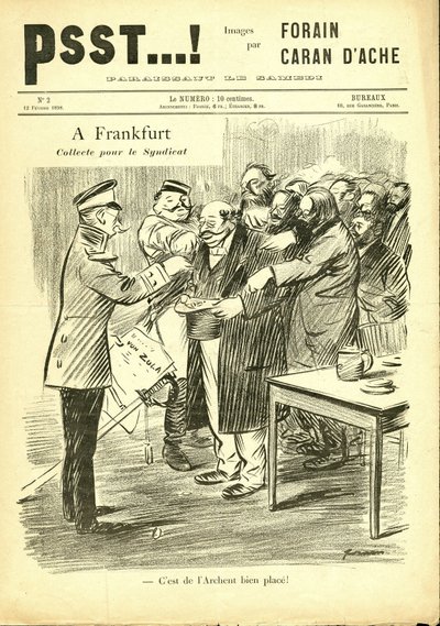 Ilustracja Jean-Louis Forain (1852-1931) w Psst...! autorstwa Jean Louis Forain
