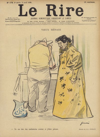 Ilustracja do Le Rire autorstwa Jean Louis Forain