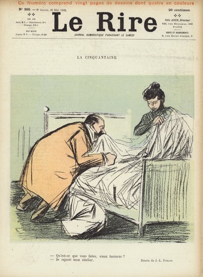 Ilustracja do Le Rire autorstwa Jean Louis Forain
