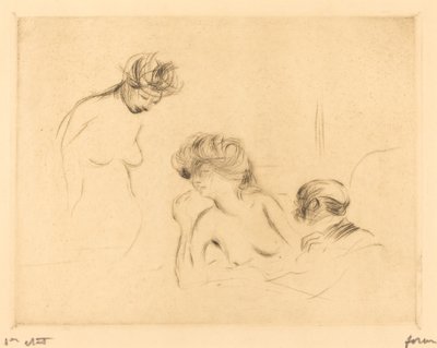 W pokoju prywatnym (trzecia płyta) autorstwa Jean Louis Forain