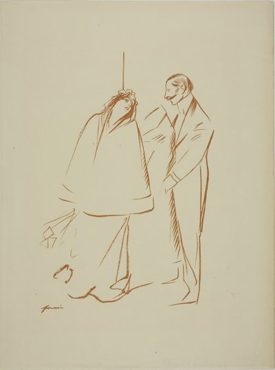 W szatni autorstwa Jean-Louis Forain