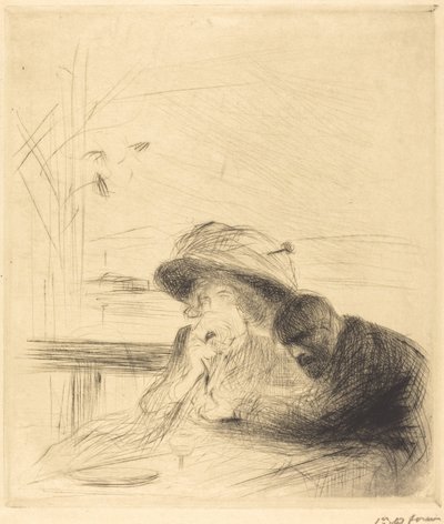 To koniec! (duży talerz) autorstwa Jean Louis Forain