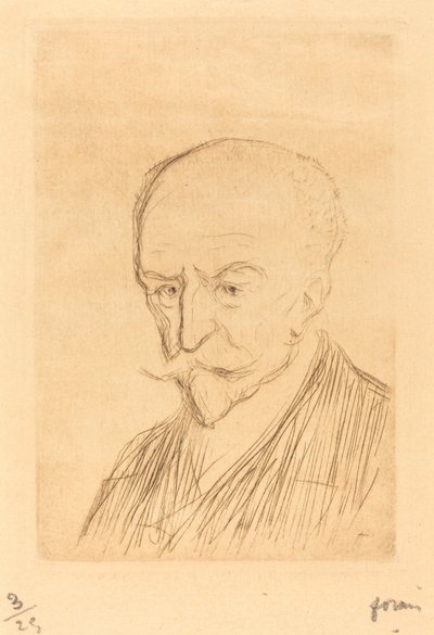 J.-K. Huysmans autorstwa Jean Louis Forain