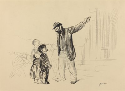 Kościół ich ojców, c. 19141919. autorstwa Jean Louis Forain