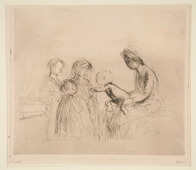 Madonna i Dzieci autorstwa Jean-Louis Forain