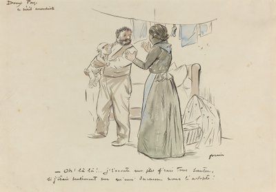 Niebezpieczeństwo anarchistów, c. 1897. autorstwa Jean Louis Forain
