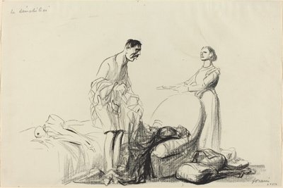 Demobilizuje go autorstwa Jean Louis Forain