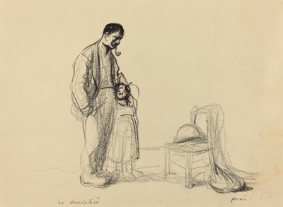 Zdemobilizowany, ok. godz. 19141919. autorstwa Jean Louis Forain