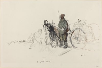 Składanie boche autorstwa Jean Louis Forain