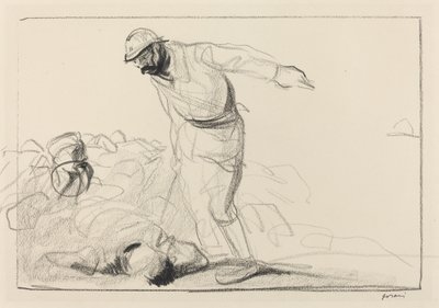 Zaginione iluzje, prawdopodobnie 1918. autorstwa Jean Louis Forain