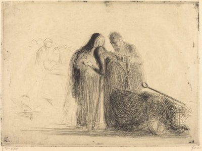 Lourdes, Paralityk (druga płyta) autorstwa Jean Louis Forain