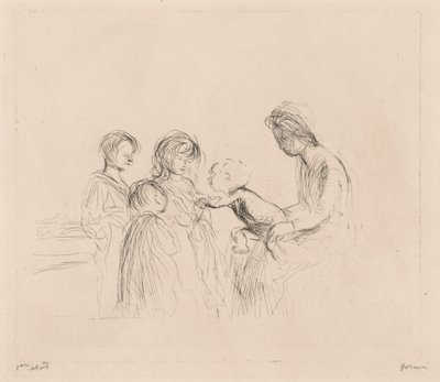 Madonna i Dzieci autorstwa Jean Louis Forain