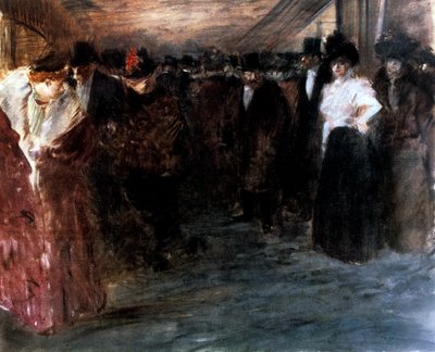 Sala Muzyczna, 1895-1896 autorstwa Jean Louis Forain
