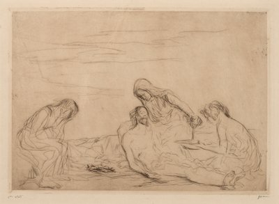 Pieta. autorstwa Jean Louis Forain