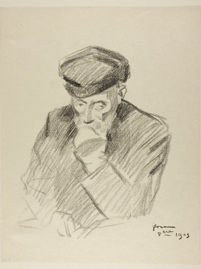 Portret Renoira, czwarta płyta autorstwa Jean Louis Forain