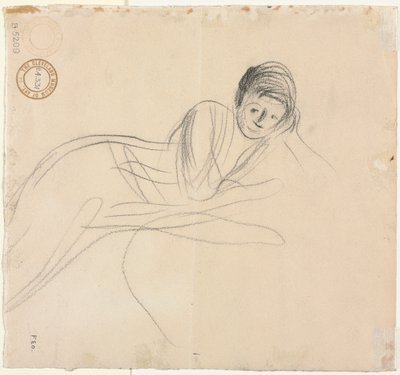 Leżąca kobieta (verso) autorstwa Jean Louis Forain