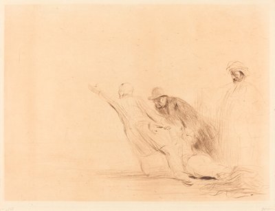 Cudzołożnica (trzecia płyta) autorstwa Jean Louis Forain