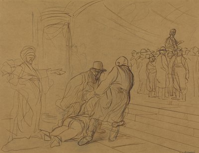 Cudzołożnica autorstwa Jean Louis Forain