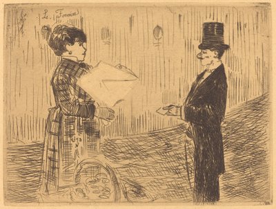 Bukiet autorstwa Jean Louis Forain