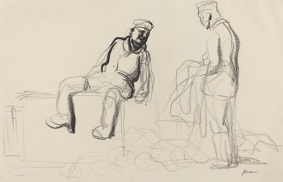 Wycofanie gospodarcze autorstwa Jean Louis Forain
